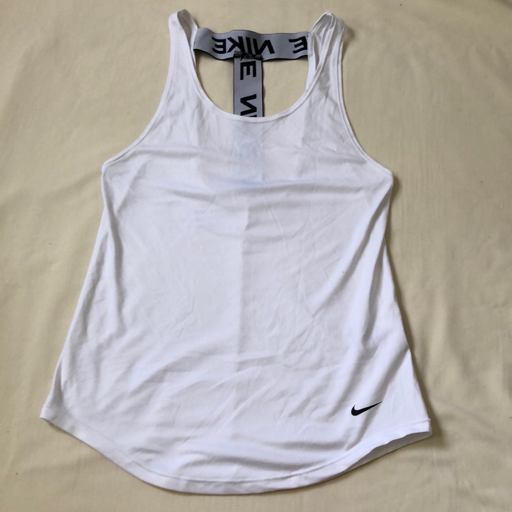 Nike Dry-Fit White Tank